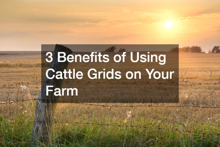 3 Benefits of Using Cattle Grids on Your Farm